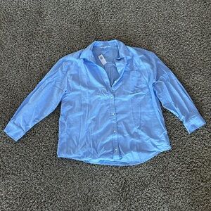 Old Navy Oversized Button Down Boyfriend Shirt